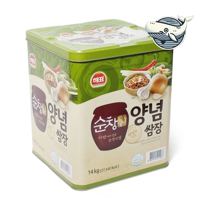 업소용 쌈장 14kg 깊은 맛 자연 발효