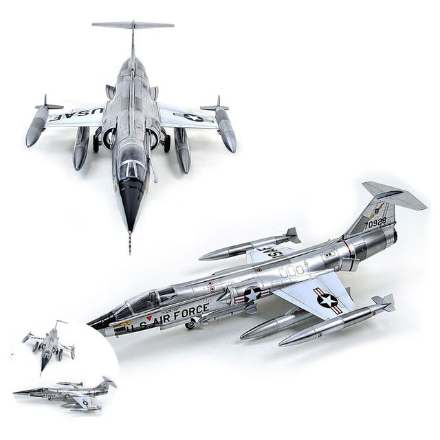 장난감조립 밀리터리조립 1대72 미공군 F-104C 베트남전