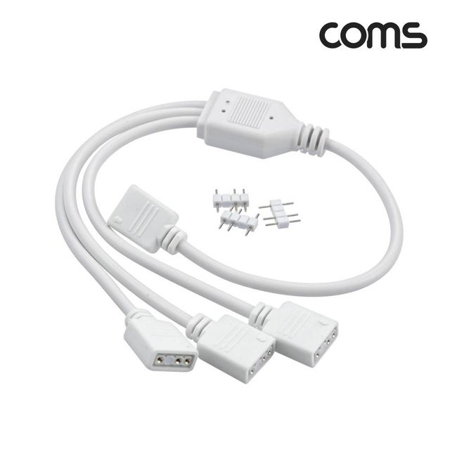 TBZ Coms 전원 분배 케이블 3핀 3PIN 3분배 슬림 LED 모듈 BF229