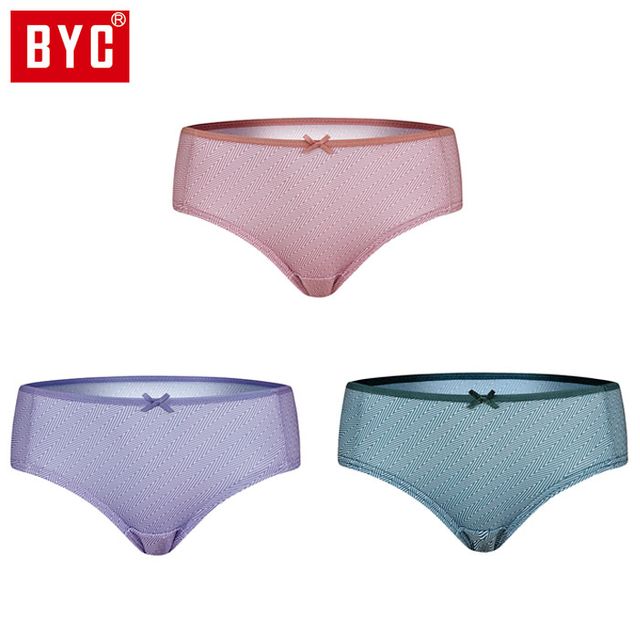BYC 여성 미디스판 3매입 삼각팬티 DOLF2043