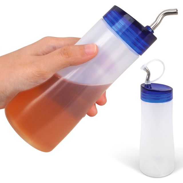 소스통 파랑 280ml 식당용 양념통 참기름 식초 겨자 보관