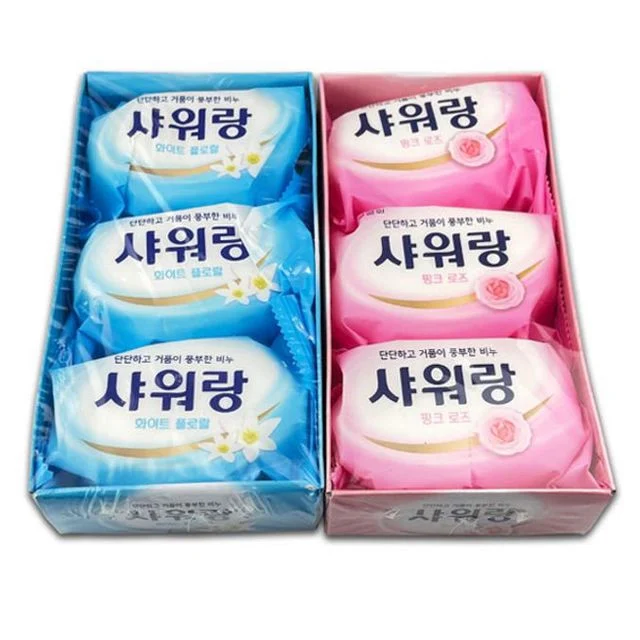 세수 비누 세안 130p 비누 샤워 목욕 클렌징 솝 로즈 거품비누 목욕비누