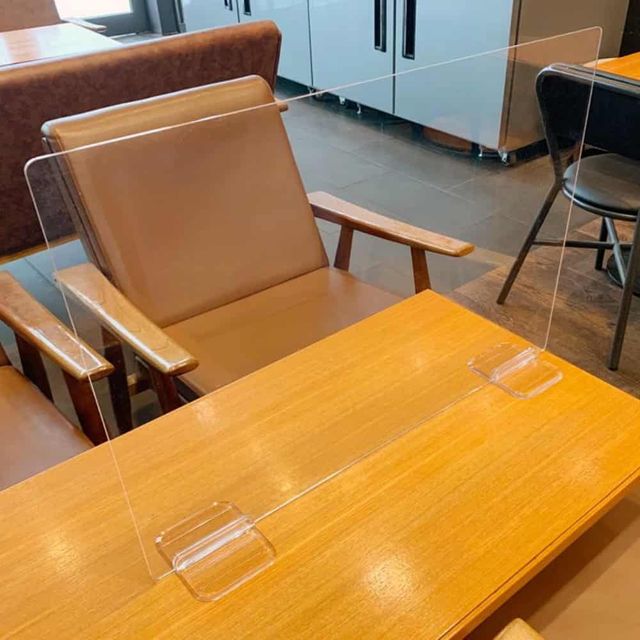 책상 아크릴 가림막 식당칸막이 식탁칸막이 파티션가림막