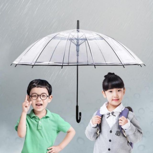 장우산 우산 비닐 튼튼한 카본우산 가벼운 투명 안심우산