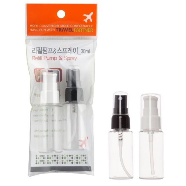 리필 펌프+스프레이(30mL) 공병 리필용기