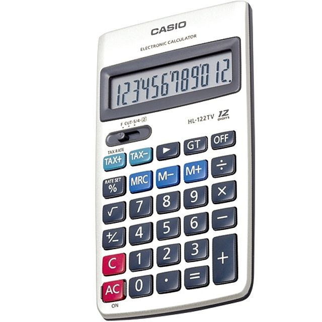 문구사무/계산기(HL-122TV/CASIO)
