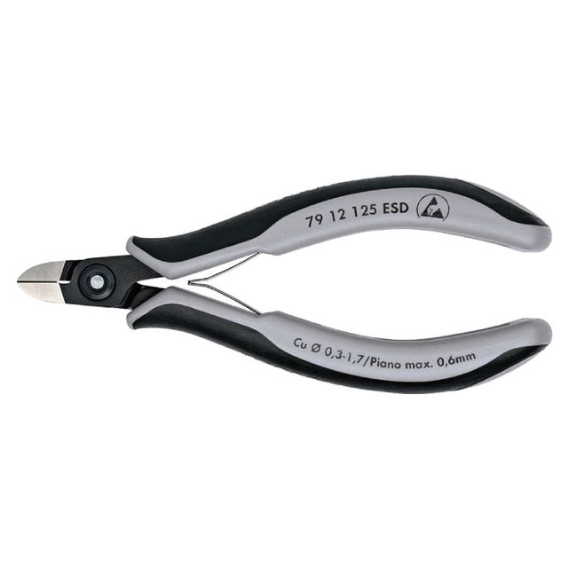 전자용 니퍼 KNIPEX 정밀 수작업공구 ESD 방지