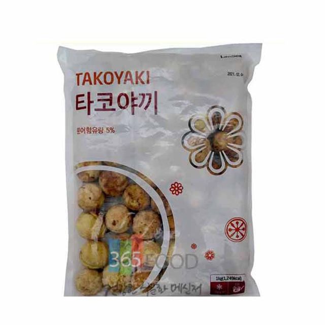 랜시 다꼬야끼 타코야끼 딤섬 1kg - 냉동 간편 조리식품