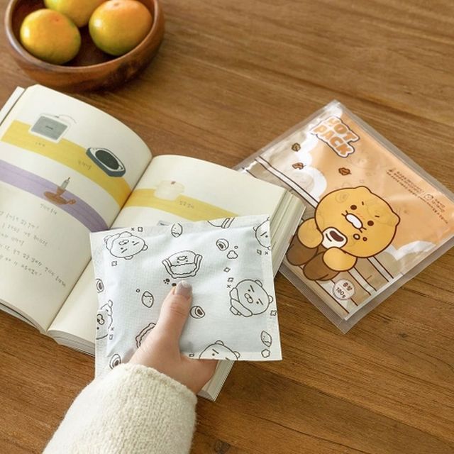 카카오 따끈 핫팩 춘식이 찐빵