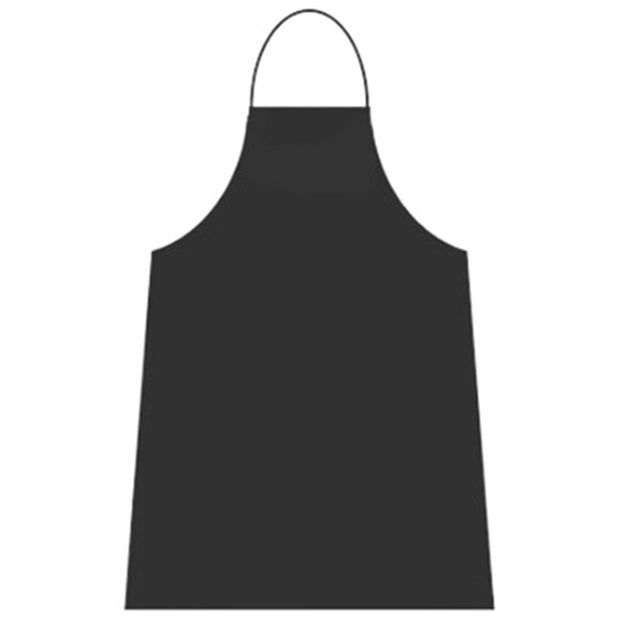 (블랙) 120X78cm 업소용 생활 방수앞치마 미용앞치마 카페앞치마