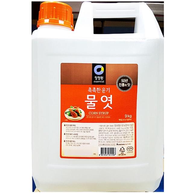 업소용 식당 분식점 식자재 재료 청정원 흰물엿 9kg