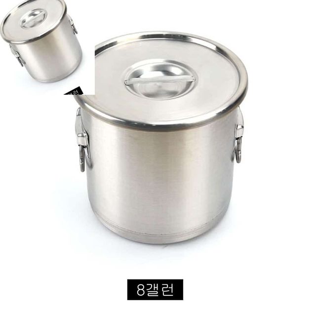 업소용 스테인레스 식깡 육수통 30L 육수냄비 곰솥냄비 사골육수통 스텐국통