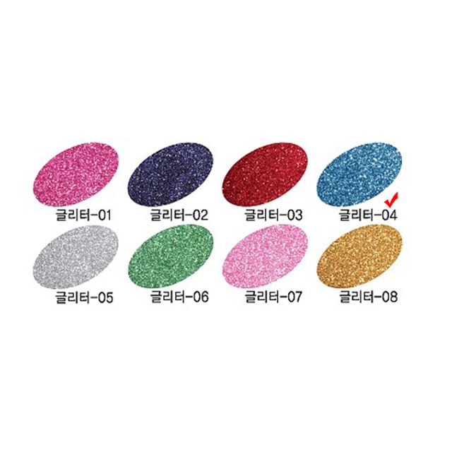 글리터펠트 대원 접착04 23x31cm 블루 1장