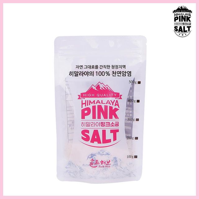 히말라야 핑크소금 핑크솔트 가는소금 100g 파우치