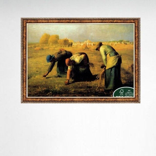 명화 밀레 이삭줍는 여인들 직소퍼즐 천피스퍼즐 그림 액자선택 액자 교육