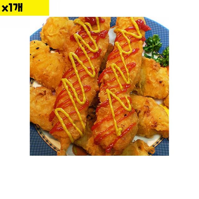업소용 유통 국내산 치킨 후라이드 닭꼬치 1.5kg 1봉
