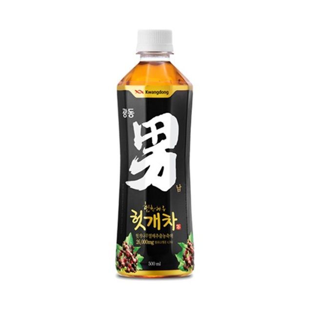 광동 헛개차 500mlx20EA - 카페인 없는 건강 차 음료