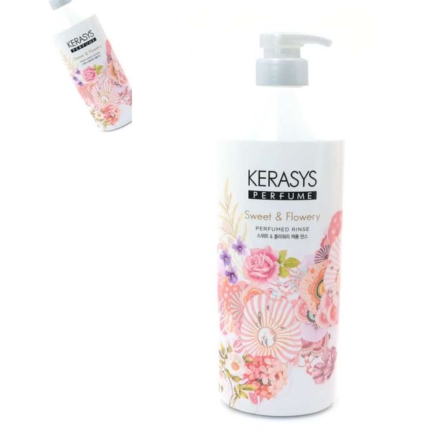 케라시스 스위트앤플라워리 퍼퓸 린스 1000ml 머리결복구 헤어린스 머리카락케어 헤어케어
