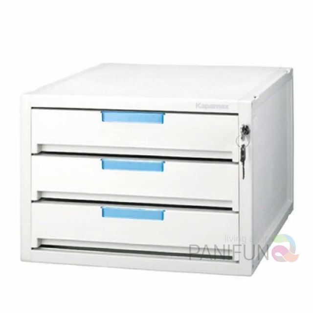 3단 키서류함 종이보관장 서류보관함 열쇠서류함 A4용지보관함 지류보관함