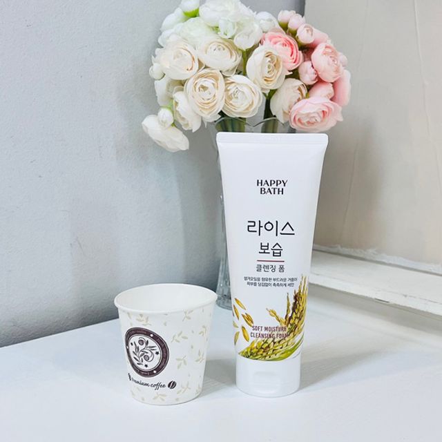 해피바스 클렌징폼200g 라이스