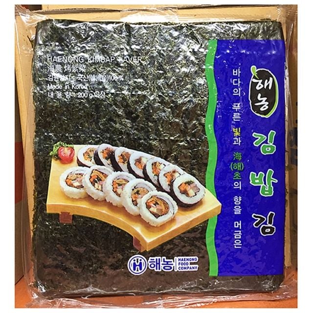 김밥김(해농 100매 200g)X4