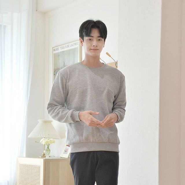 TBZ 교복몰 기본 마시멜로우 맨투맨 (소재 기모) 남녀공용