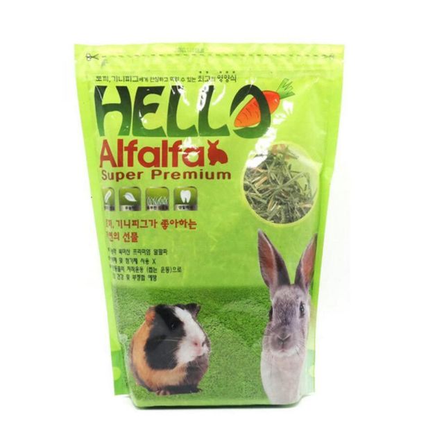 알팔파 토끼 기니피그 먹이 500G 건초 토끼먹이 토끼사료