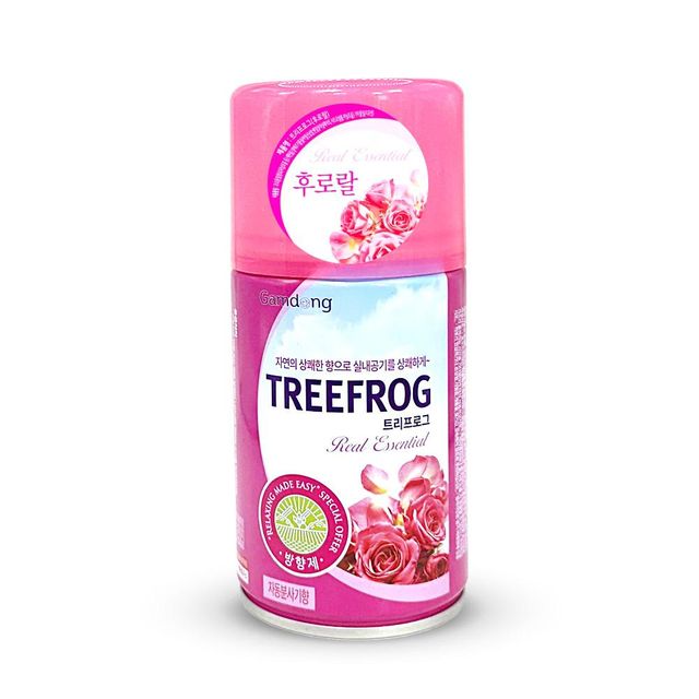 감동 트리프로그 실내 화장실 자동 방향제 리필 280ml 플로럴향