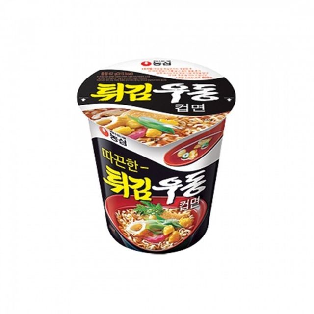 농심 튀김우동 작은컵 (62g) 6개입