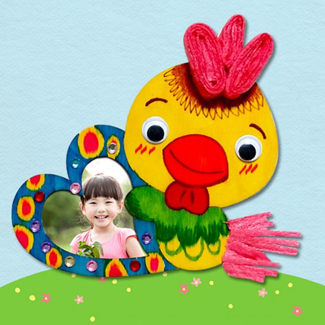 꼬꼬닭 액자 만들기