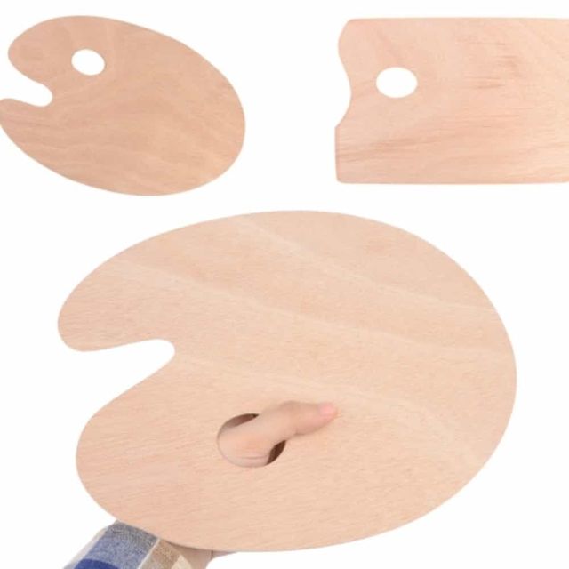 목재팔레트 물감팔레트 우드 팔레트 미술용