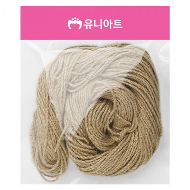 유니아트 선물포장끈 마끈 6합 두께3mm 길이75m