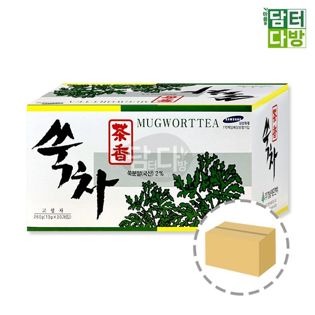 청솔 쑥차 20포 1BOX (20개입)