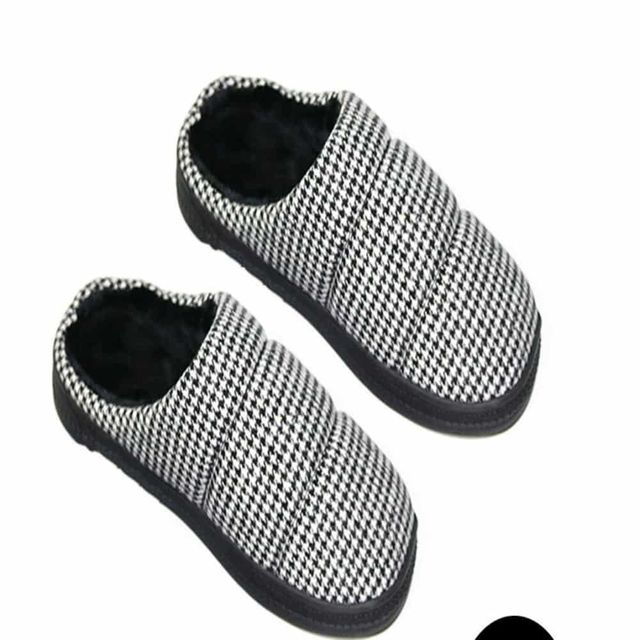 겨울 털슬리퍼 화이트 (L) 방한화 겨울신 여자신발 여성털슬리퍼 방한슬리퍼
