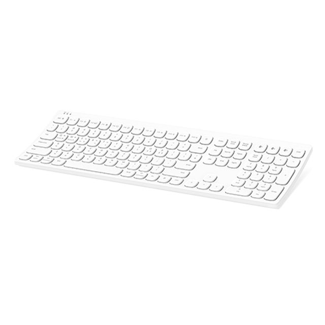 엑토)커브드블루투스키보드(B605/화이트)