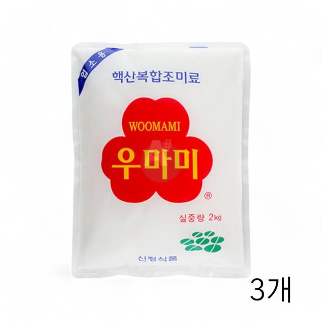 신정식품 우마미 핵산복합조미료 2kg X 3개 감칠맛