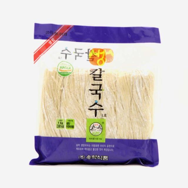 손반죽한 듯 쫄깃한 생칼국수(송학) 1kg