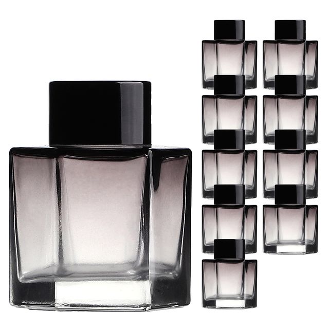 디퓨저 용기 미니 헥타곤 브라운 50ml 10개(뚜)/디퓨져 병