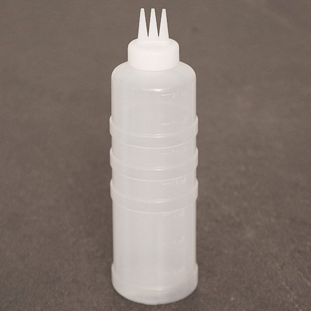 혜명몰 잘라쓰는 푸드 3구 소스병 특대 700ml 3줄소스병 업소용소스통 3구소스통 케첩통 겨자통