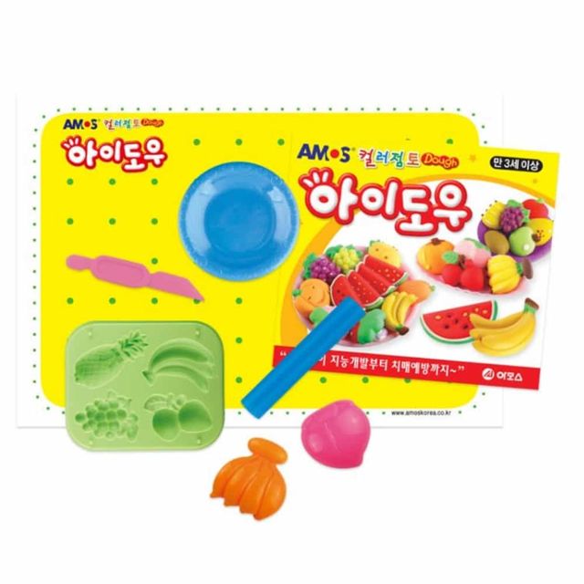 컬러점토 후르츠 만들기 색점토 고무찰흙