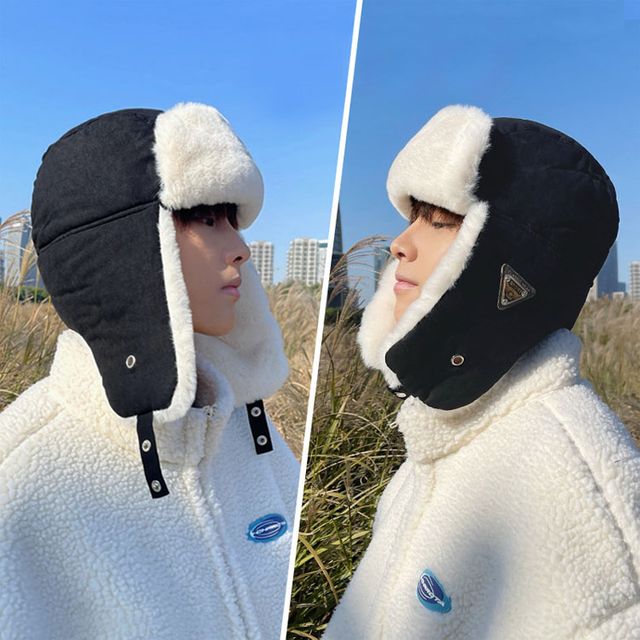 따뜻한 인조퍼 부드럽고 편안한 착용감 귀달이 모자