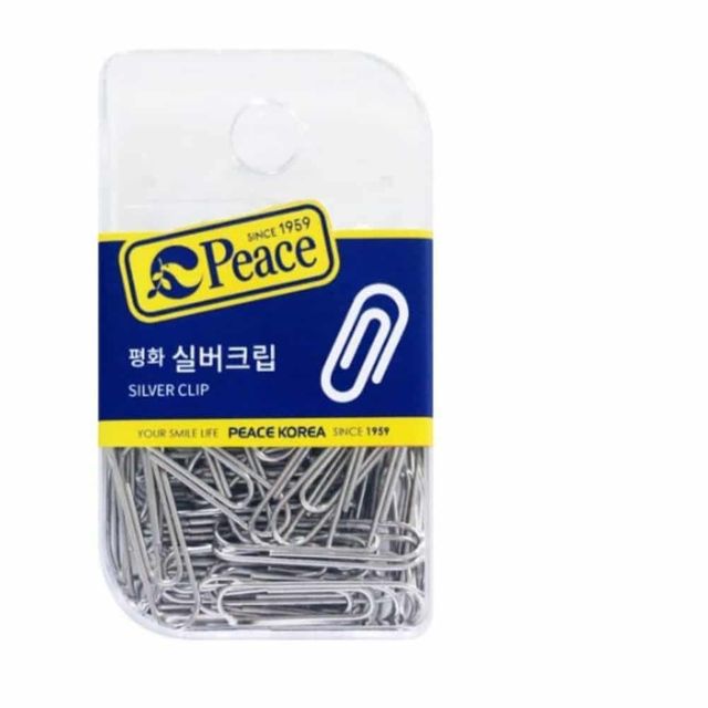 실버 클립 (행거용) 사무용클립 머니클립