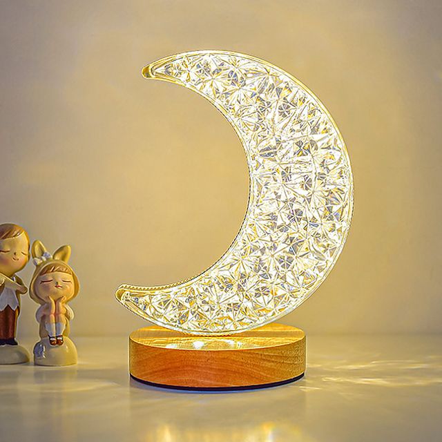 굿샤인 초승달 무드등 LED usb조명 침실 수면등