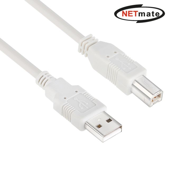 NETmate USB 2.0 고급형 A-B 케이블 10M