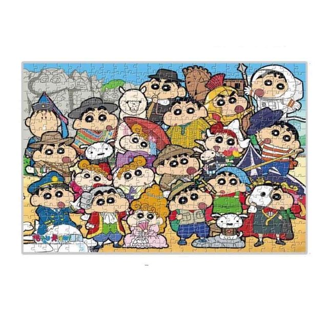 짱구 액자퍼즐 500pcs 퍼즐만들기 500피스퍼즐 짱구퍼즐 퍼즐500피스