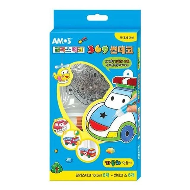 글라스데코 369썬데코 투명 자동차 장식 소품 인테리어