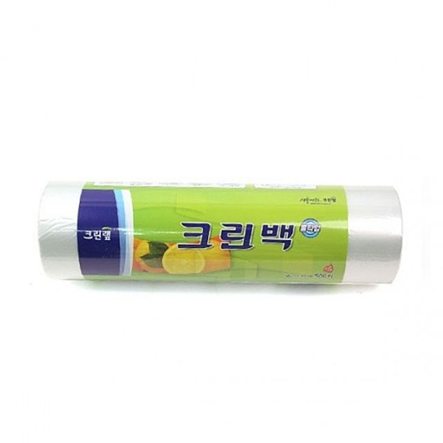 크린랲 크린백 롤 500매 대 30x40cm 일회용 밀폐용기