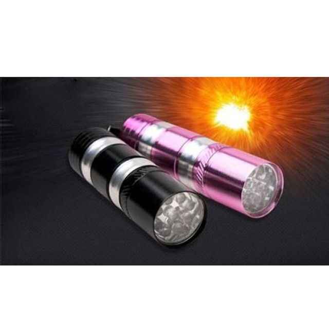 LED 램프 손전등 랜턴 라이트 후레쉬 9 LED 블랙