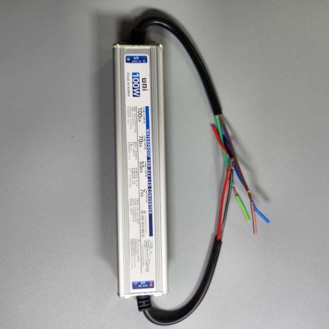 국산 안정기 SMPS 방수형 100W DC24V