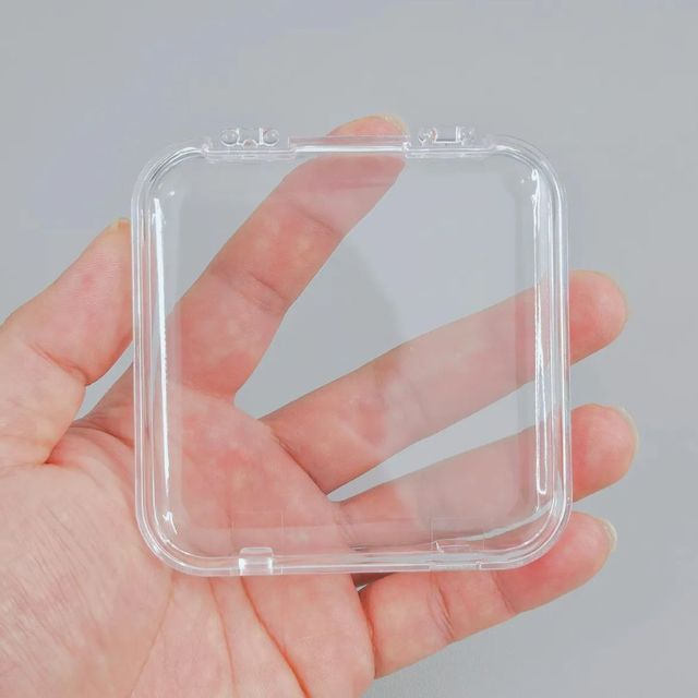 투명 사각 케이스 팔찌 악세사리 다용도 보관함 8.5cm